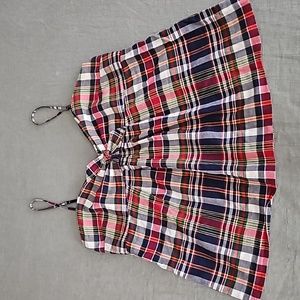 J Crew Plaid Top